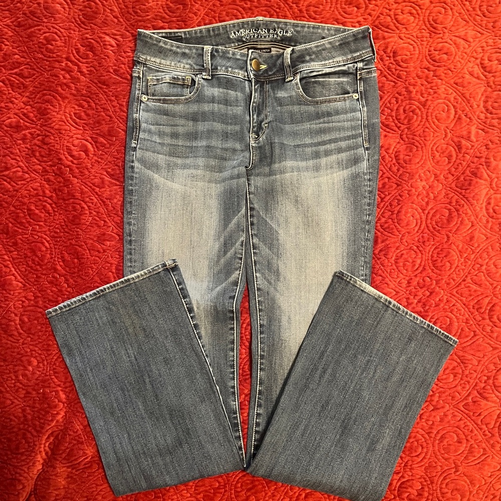 American Eagle Kick Boot Extra Long Jeans🤩